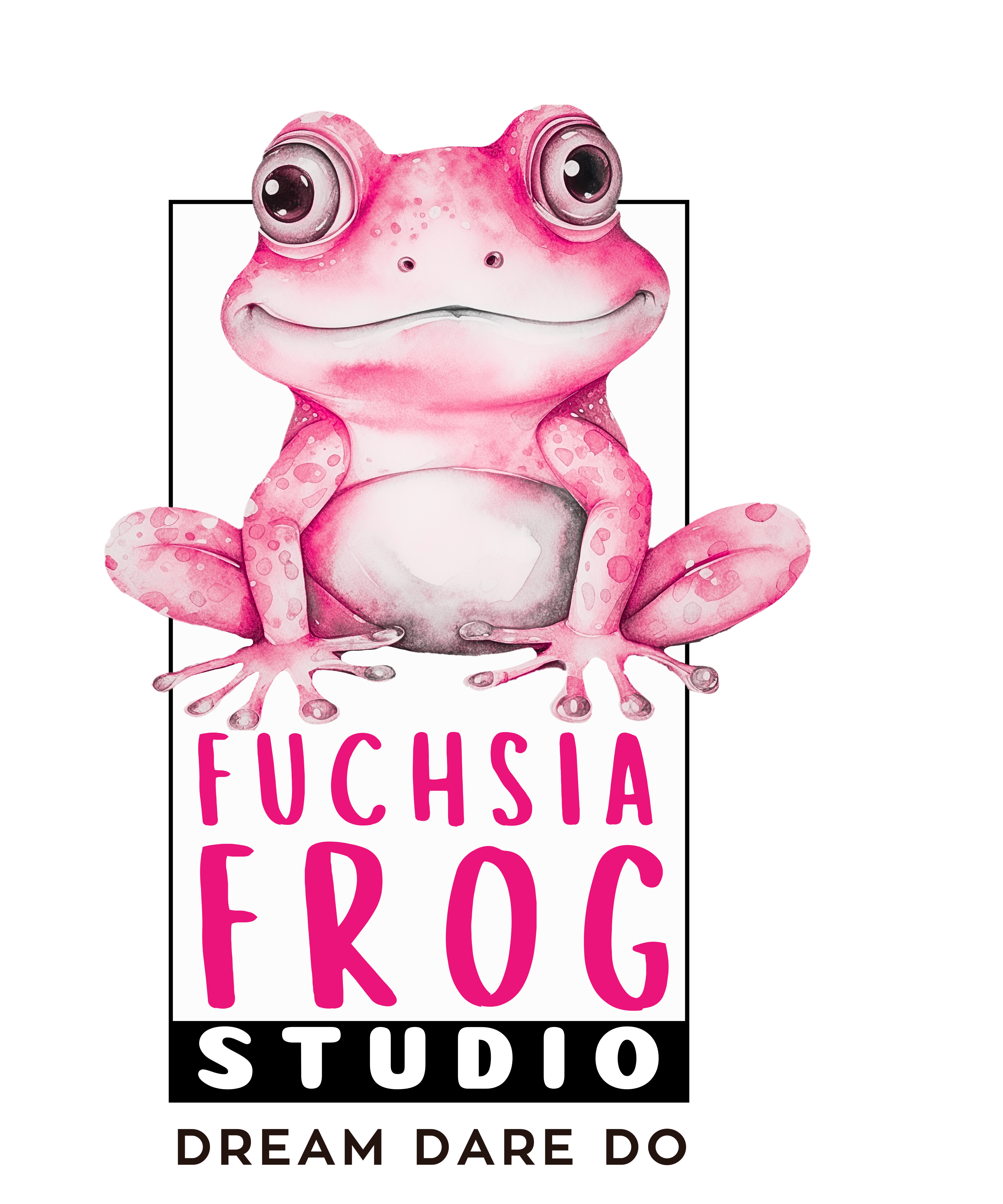 Fuchsia Frog Studio. Dream. Dare. Do.